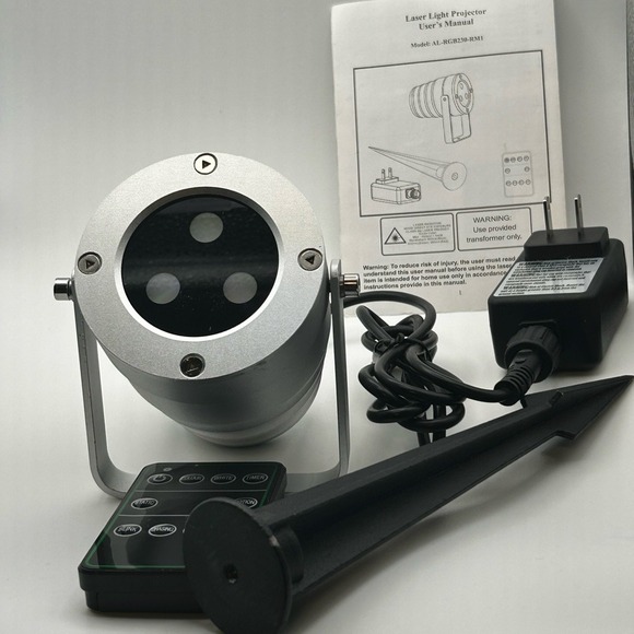 Christmas Laser Lights Outdoor Projector Lights Model Model: AL-RGB230-RN1 - Picture 3 of 5